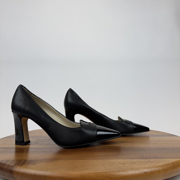 New Womens Amalfi By Rangoni Ibis Black Leather Comfort...